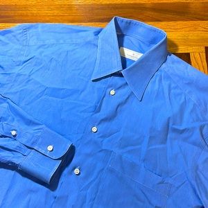 Ermenegildo Zegna Blue Dress Shirt